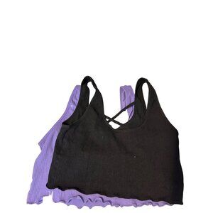 Abound x-back scoop neck tank‎ 2 pieces XL NWOT